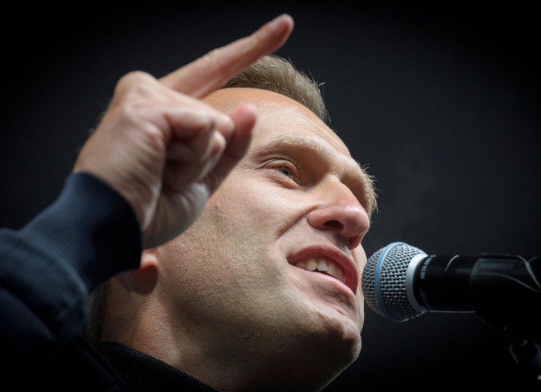 El opositor y director del Fondo de Lucha contra la Corrupción en Rusia, Alexéi Navalni. FOTO AFP