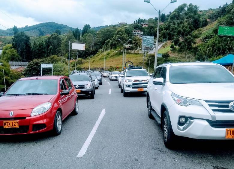 El corredor que se habilitó fue el de Medellín-Caucasia-Montería-Urabá. FOTO: JAIME PÉREZ