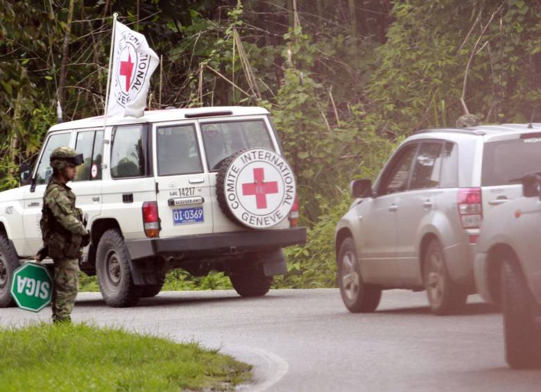 La Cruz Roja Internacional ha dispuesto la logística necesaria para esta operación. FOTO COLPRENSA 