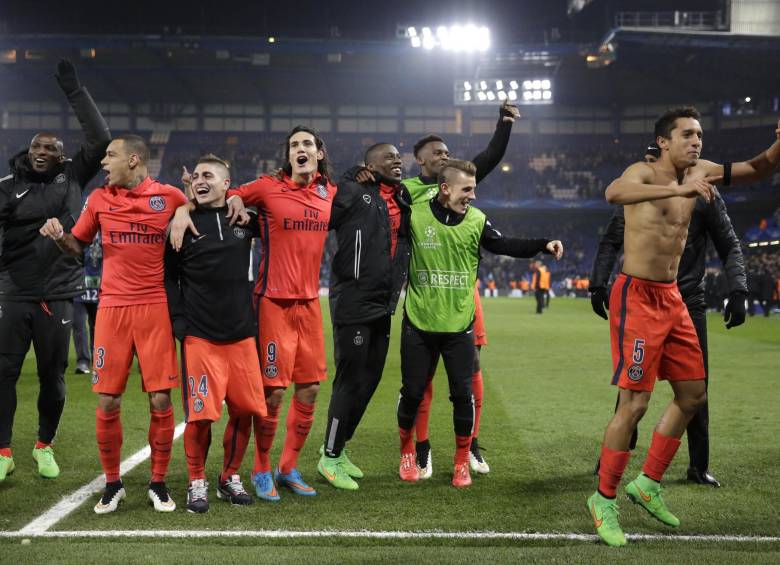 El PSG dejó en el camino a uno de los favoritos para el título de la Champions. Foto AP