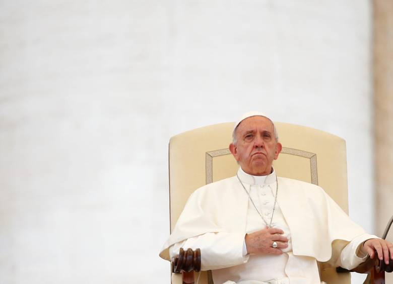 Papa Francisco durante su predicación habitual en el Vaticano. Foto: Reuters