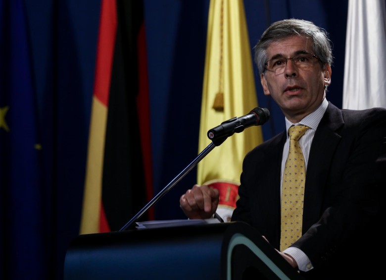 El ministro de Justicia, Yesid Reyes, calificó de preocupante el anuncio del fiscal general de la Nación, Eduardo Montealegre, en el sentido que demandará la reforma de Equilibrio de Poderes. FOTO COLPRENSA