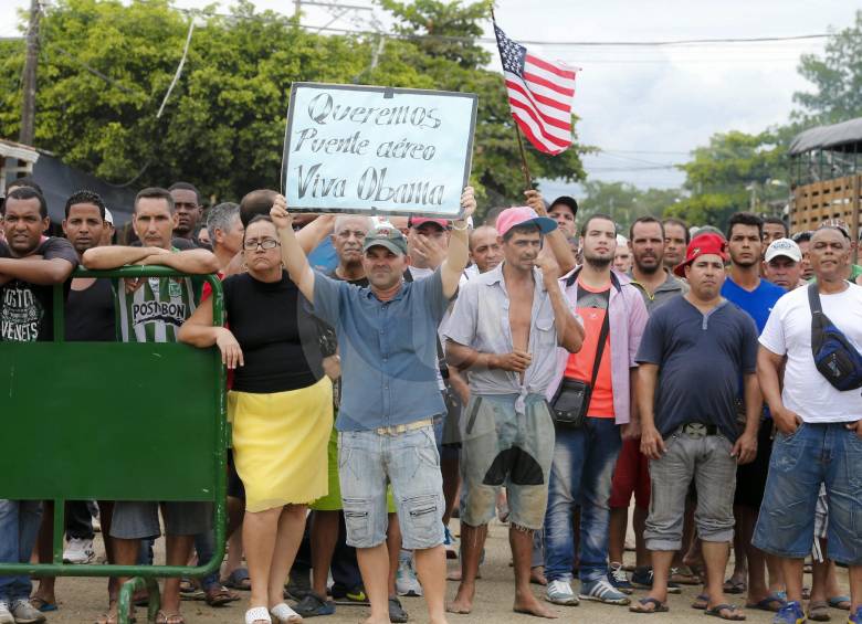 En Turbo se estima que hay más de 1.300 cubanos que esperan resolver su situación y poder llegar a Estados Unidos, muchos optarán por el peligroso camino de la selva. FOTO JUAN ANTONIO SÁNCHEZ