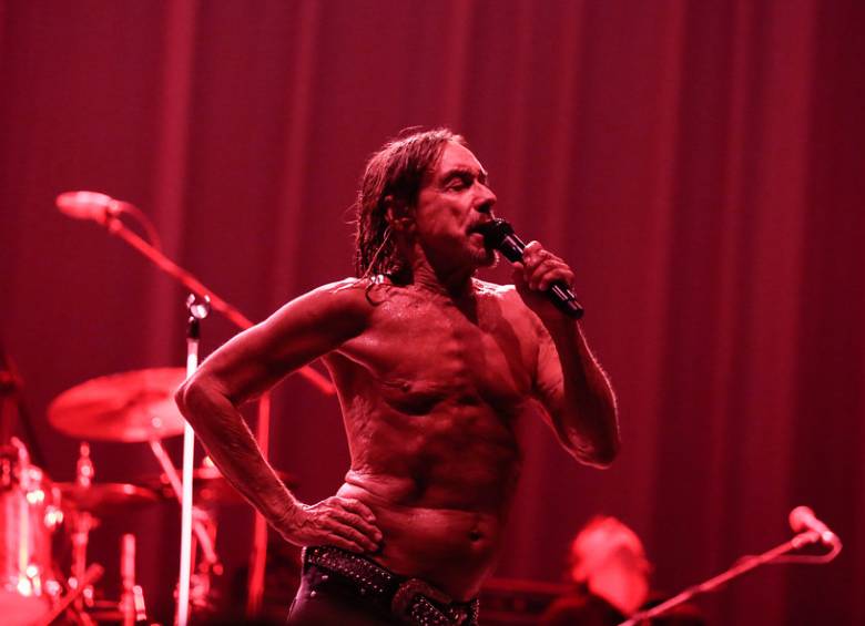 Iggy Pop tiene 69 años. FOTO Colprensa