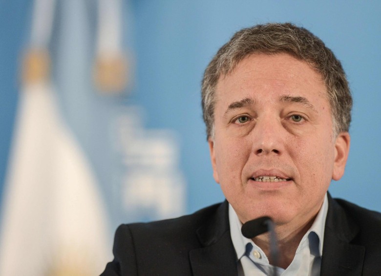 Nicolás Dujovne, ministro de Hacienda saliente de Argentina. FOTO: AFP