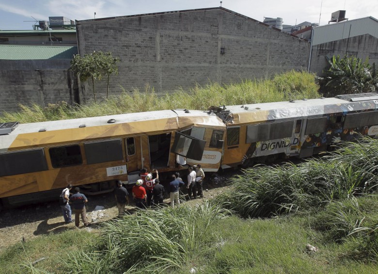 El deterioro del sistema ferroviario de ese país centroamericano habría ocasionado el siniestro. Los ciudadanos reclaman una reforma. FOTO REUTERS