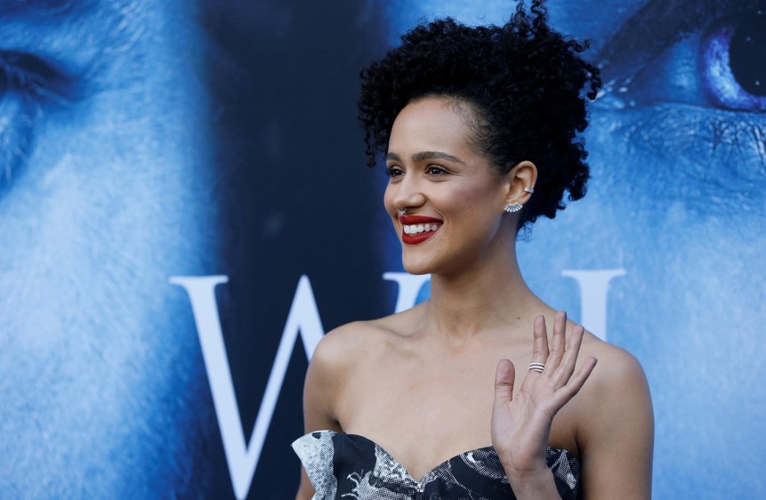 Natalie Emmanuel interpreta a Missandei. FOTO Reuters