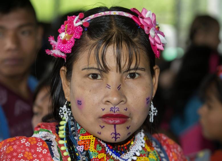 Actualmente 34 de los 87 pueblos indígenas colombianos se encuentran en peligro de extinción. FOTO: Manuel Saldarriaga
