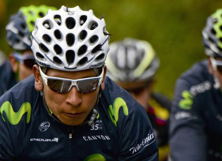 Nairo ha ganado este año dos carreras, la Vuelta a la Comunidad Valencia y la Tirreno Adriático. FOTO AFP 