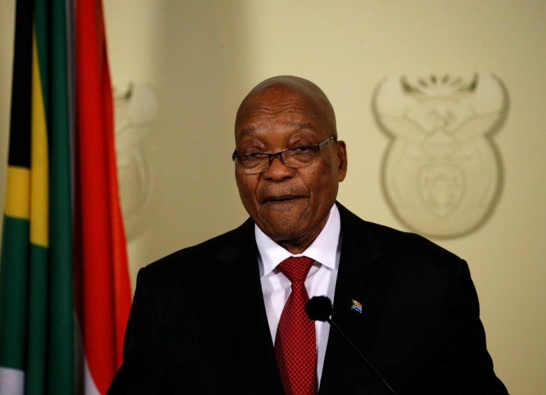 Zuma tiene en su contra hasta 800 cargos por corrupción, principalmente en torno a contratos de venta de armas. FOTO REUTERS