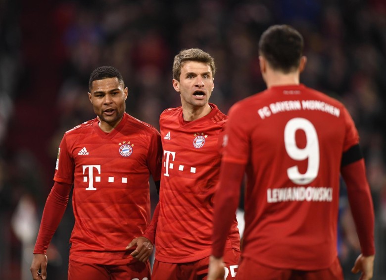 Bayern de Múnich es el líder de la Bundesliga. FOTO