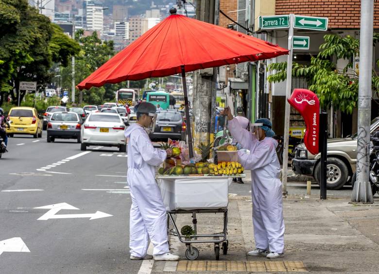 De acuerdo con la información del Dane, comparando junio del año pasado con el mismo mes de 2020, la población informal ocupada tuvo una caída de 1,39 millones. FOTO Juan Antonio Sánchez