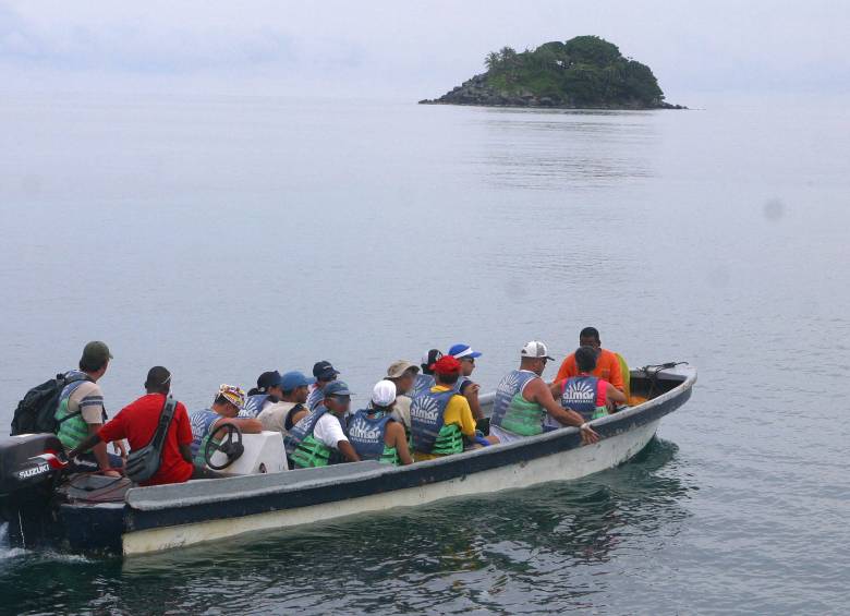 El turismo es uno de las principales fuentes de ingreso que tienen los pobladores de Capurganá. FOTO DONALDO ZULUAGA. 