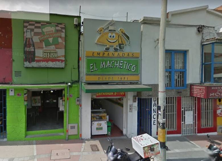 La emergencia ocurrió en este sector de El Poblado. Foto Gogle Streetview