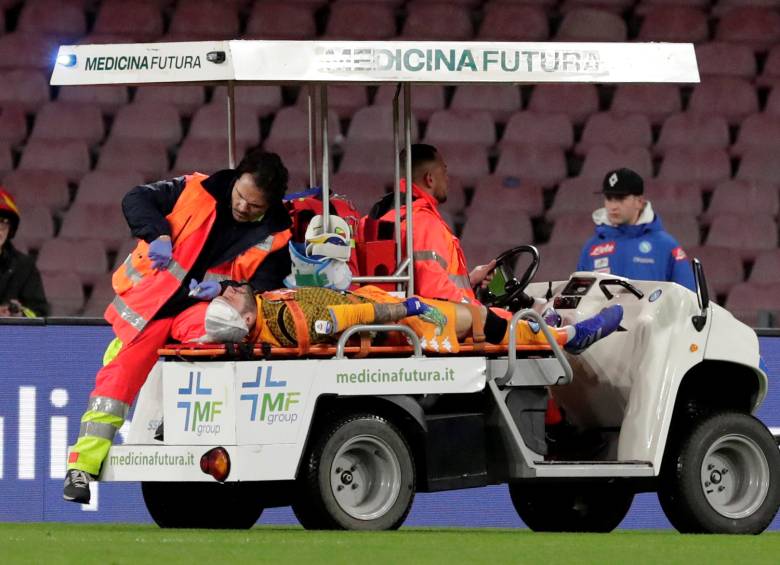 David Ospina fue hospitalizado tras desmayarse en el campo