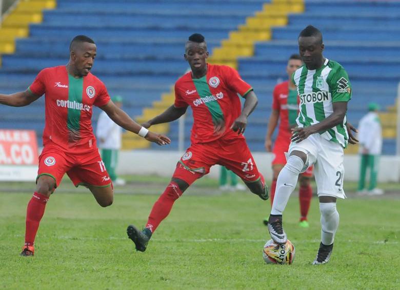 El conjunto antioqueño perdió 0-2 ante Cortuluá y deberá esperar para alcanzar los ansiados 32 puntos. FOTO COLPRENSA 