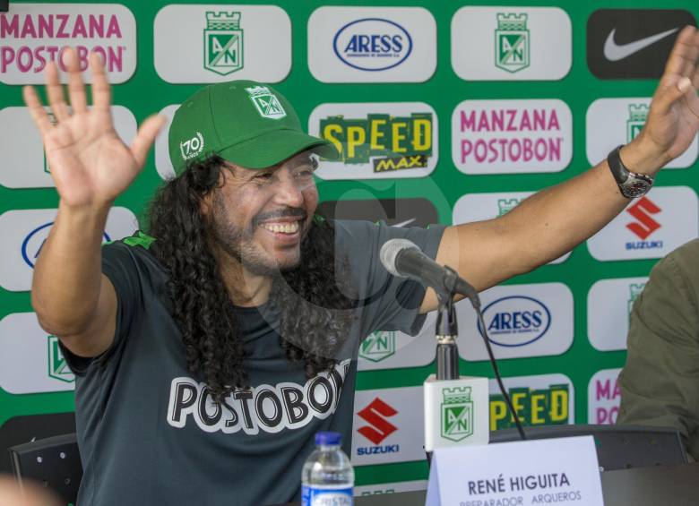 José René Higuita, la leyenda del arco colombiano cuyos conceptos se valoran en el ámbito internacional. Se acerca la cita mundial y la ilusión del hincha colombiano. FOTO Juan antonio Sánchez