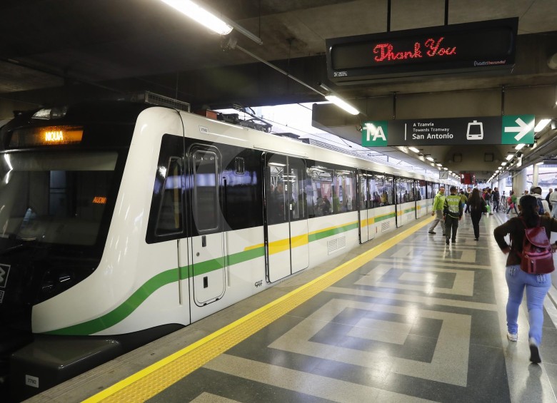 El Acuerdo Metropolitano fija la exoneración del cobro de la tarifa en las líneas A y B de Metro, las líneas de metrocable (excepto Arví) y el Tranvía de Ayacucho FOTO MANUEL SALDARRIAGA