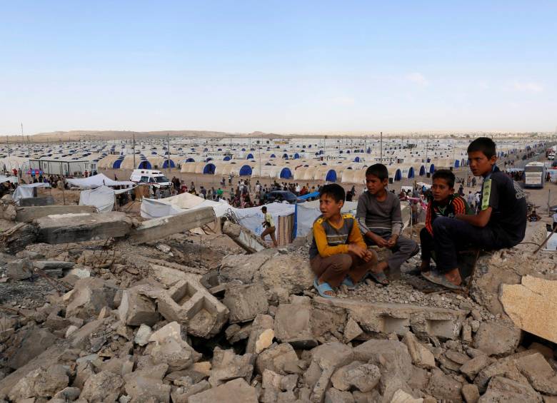 Según cálculos de Naciones Unidas, hasta 440.000 personas están atrapadas en Mosul y más de 350.000 fueron desplazados. FOTOS médicos sin fronteras y reuters