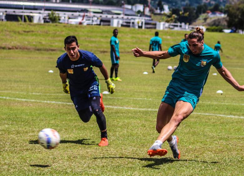El argentino Agustín Vuletich es el goleador de Rionegro con seis tantos. Hoy será titular ante Tolima. FOTO cortesía-rionegro 