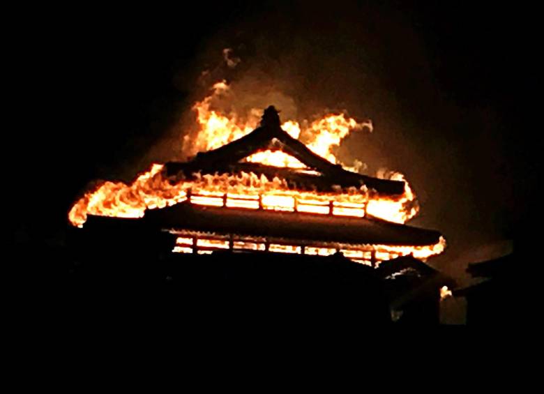 El patrimonio de la humanidad que el fuego destruyó en Japón