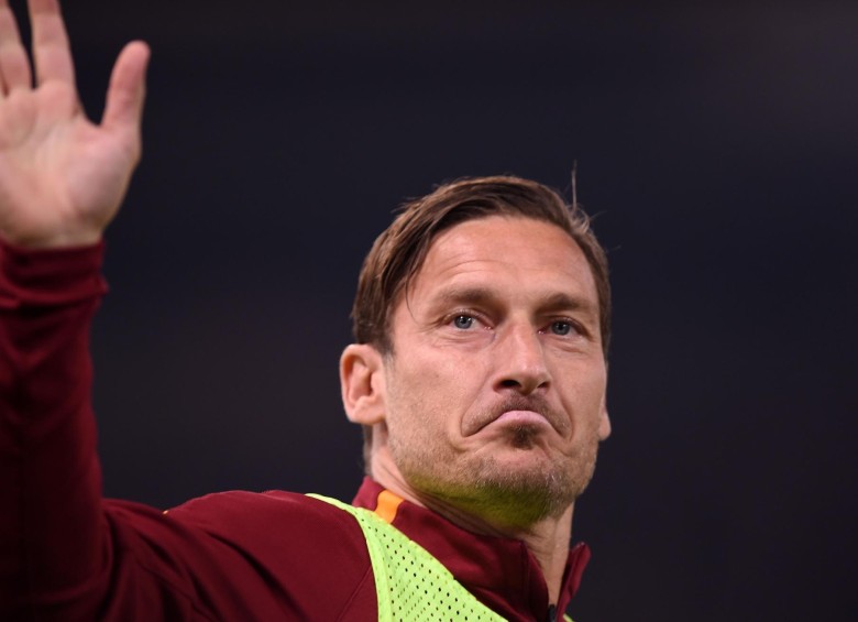 Franceso Totti es miembro del selecto club de jugadores que solo han militado en un equipo, junto a leyendas como Paolo Maldini. FOTO AFP