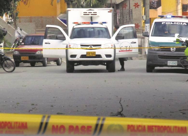 Imagen de Archivo para referenciar un hecho violento. FOTO MAURICIO PALACIO