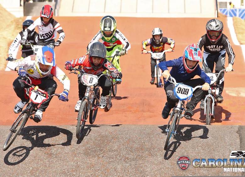 Muy buena fue la actuación del equipo W Élite que llevó 9 deportistas a Estados Unidos. FOTO cortesía Carolina Nationals BMX