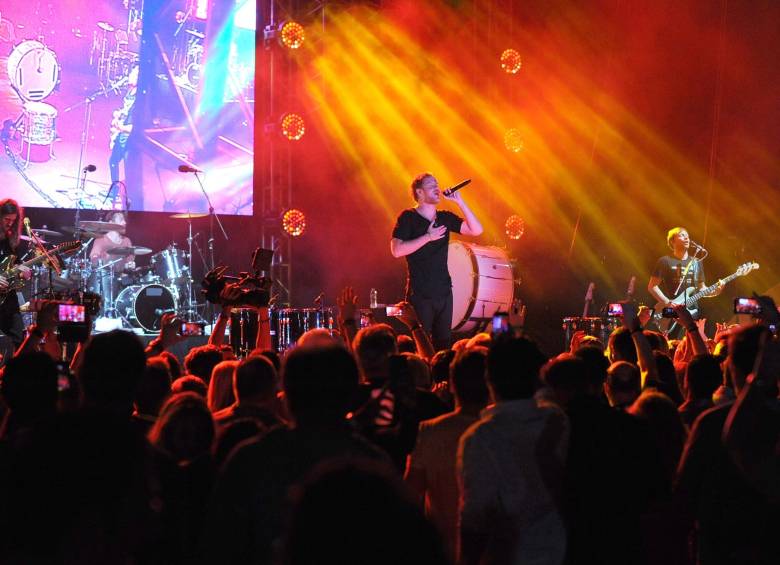 Imagine Dragons se presentará en Colombia el próximo 21 de abril en el Parque Simón Bolívar de Bogotá. FOTO Archivo
