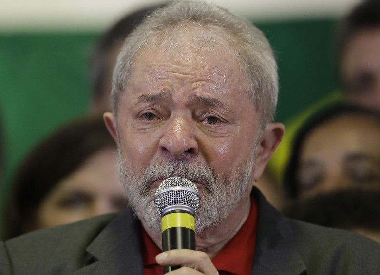 “Si no saben que hacer, pídanle disculpas a Lula. No es difícil. Yo lo hago siempre. Pero no sigan inventado cosas para intentar justificar la primera mentira. Es lo único que pido”, dijo. FOTO AP