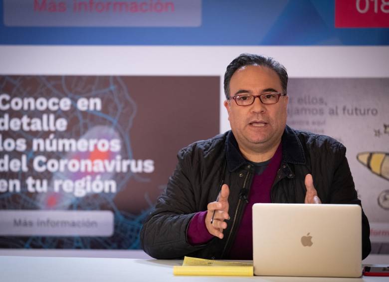 Luis Guillermo Plata, Gerente para la Atención Integral de la pandemia del Covid-19. Foto: Colprensa
