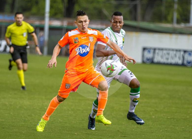 Wilfrido de la Rosa nuevamente comandará la delantera del cuadro naranja en Manizales. FOTO Juan Antonio Sánchez