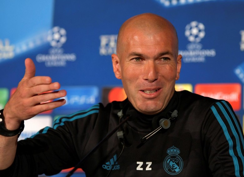 Zinedine Zidane busca su tercer triunfo en la Champions, algo que solo lograron Bob Paisley en el Liverpool y Carlo Ancelotti en Milan y Real Madrid. FOTO REUTERS