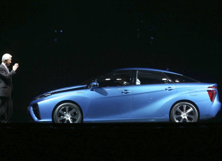 Toyota lanzará el Mirai en Europa y Estados Unidos el próximo verano. FOTO AFP