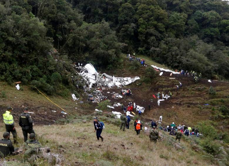 La tragedia del vuelo de Chapecoense dejó 75 personas muertas. FOTO REUTERS