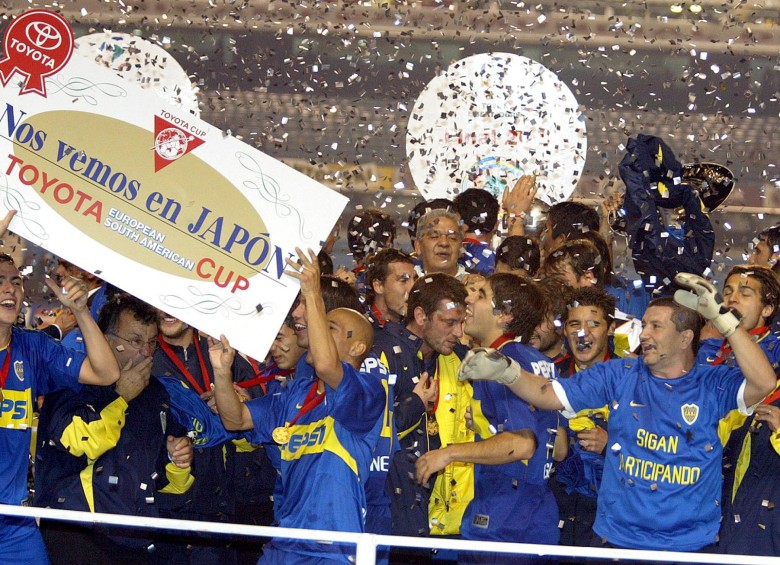 Boca Juniors de Argentina ganó tres veces la Copa Intercontinental, desde este viernes los campeonatos serán reconocidos como títulos mundiales. FOTO ARCHIVO AFP