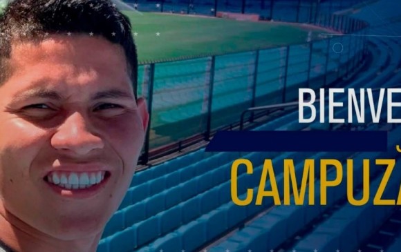 Jorman Campuzano espera entregarlo todo en su nuevo equipo, el Boca Juniors que lo presentó oficialmente este viernes. FOTO CORTESIA BOCA