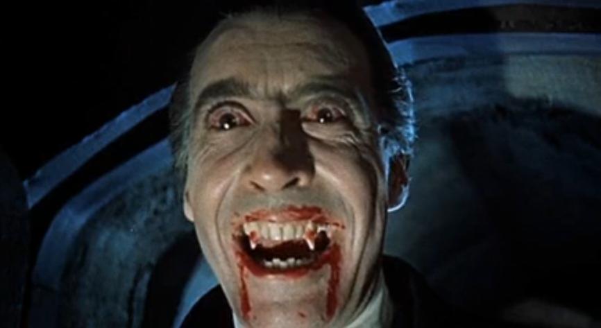 El Conde Drácula que varias veces interpretó entre los años 50 y 60,.