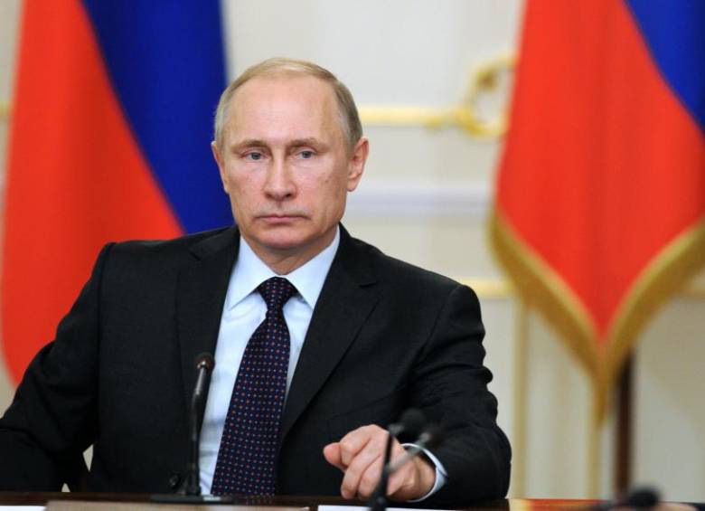El presidente ruso expresó sus condolencias a los familiares de los cristianos muertos. FOTO AP