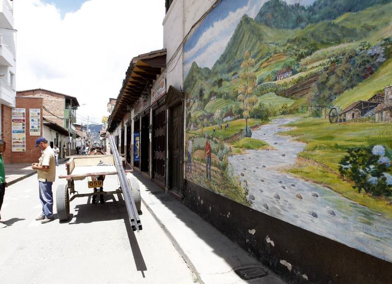 La riqueza hídrica y el paisaje son de gran valor para la comunidad en El Carmen de Viboral. FOTO jaime pérez