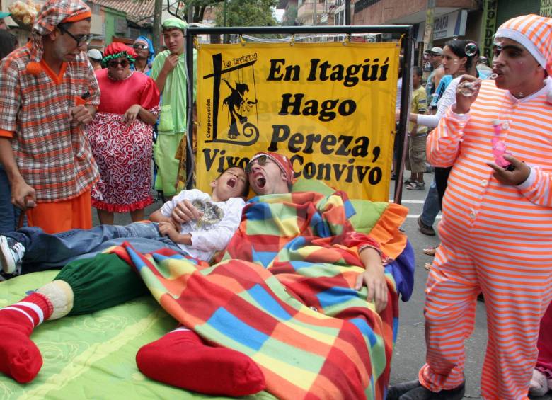 Disfrute el Día Mundial de la Pereza con el concurso de Body Art que se realizará a partir de las 6:00 p.m. en la Institución Educativa Juan N Cadavid del municipio de Itagüí. FOTO jaime pérez munévar