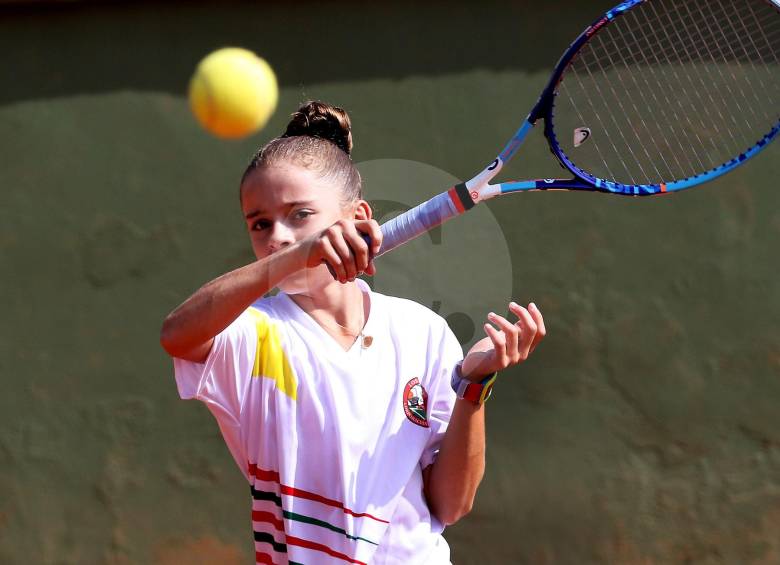 Isabela Rivera, campeona en 14 años. FOTO Donaldo Zuluaga
