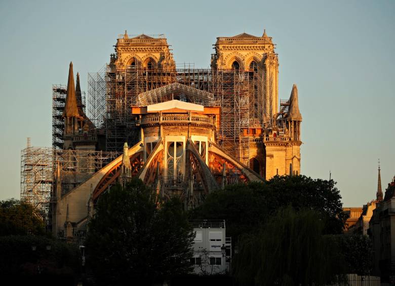 Las obras de restauración y reconstrucción aún no han empezado a la espera de definir qué tipo de diseño se seguirá para esas labores. FOTOS Getty