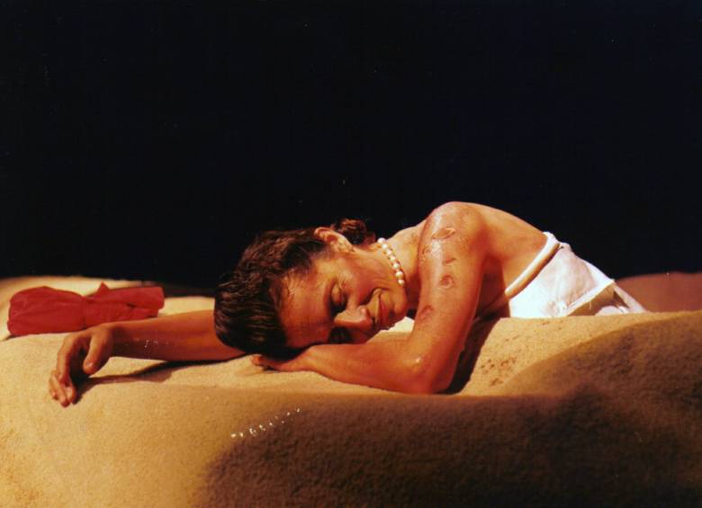 La obra los bellos días se ha presentado en el Festival Internacional de Teatro de Manizales. FOTOS cortesía