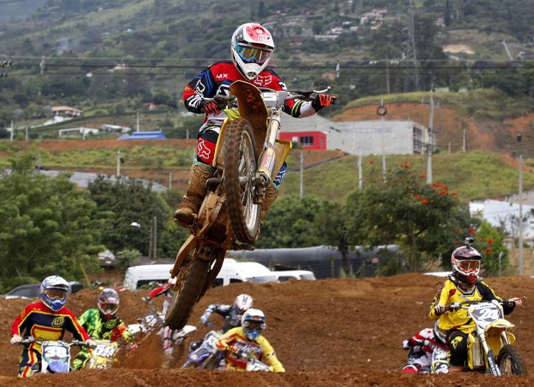 La pista de Incolmotos Yamaha en Girardota, vuelve a ser el epicentro del motocrós en Antioquia. FOTO JULIO CÉSAR HERRERA 