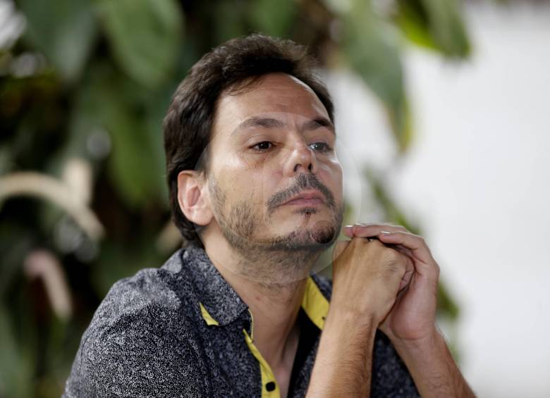 Sergio Restrepo director del Teatro Pablo Tobón Uribe de Medellín y director cultural de la Corporación Otraparte. FOTO Juan Antonio Sánchez 
