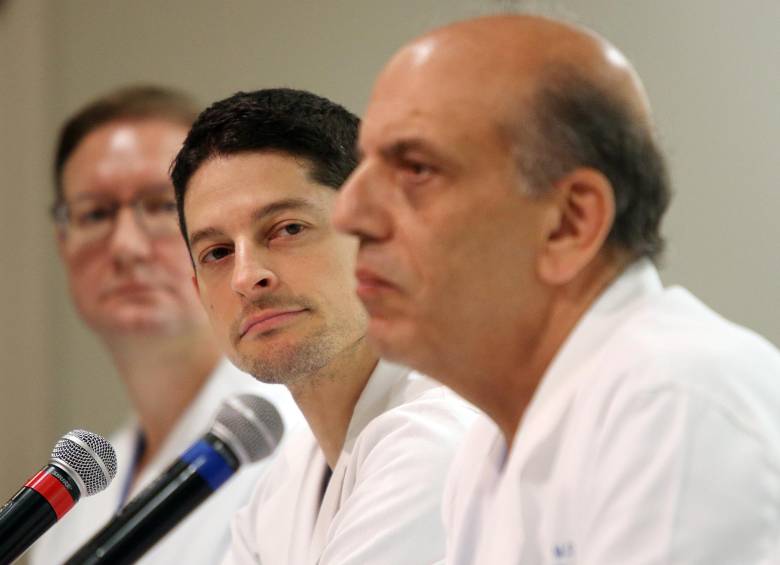 Los médicos de Texas declararon que hicieron el primer transplante de cráneo y cuero cabelludo para ayudar a Boysen con la gran herida en la cabeza producto del tratamiento contra el cáncer. FOTO AP 