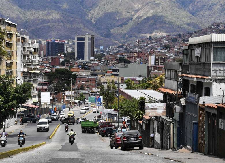 Barrio Petare, en Caracas. FOTO: AFP