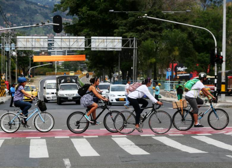 El colectivo Ciudades Bajas en Carbono, a tono con el mundo moderno, promueve una movilidad sostenible. FOTO cortesía