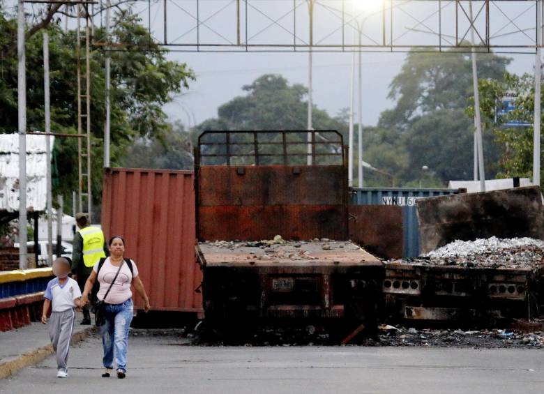 Frontera Colombia y Venezuela. FOTO: EFE